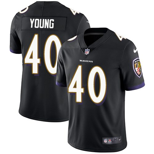 Nike Men & Women & Youth Ravens 40 Kenny Young Black NFL Vapor Untouchable Limited Jersey,We sell and wholesale Nike Men & Women & Youth Ravens 40 Kenny Young Black NFL Vapor Untouchable Limited Jersey on line form chian!